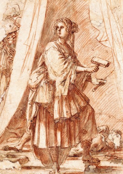 Jael en Sisera door Giovanni Baglione